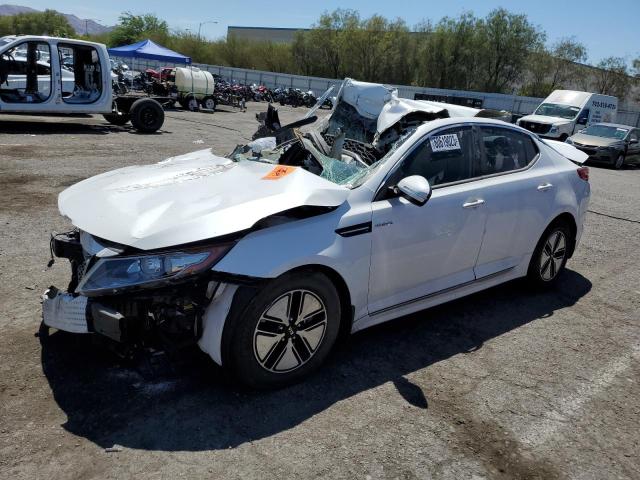 KIA OPTIMA HYB 2013 with VIN KNAGM4AD6D5058650 - Photo from auction