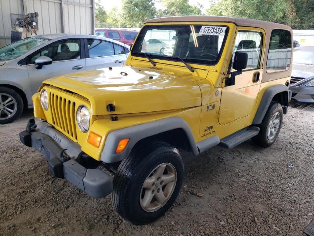 JEEP WRANGLER X 2004 with VIN 1J4FA39S04P745609 - Photo from auction