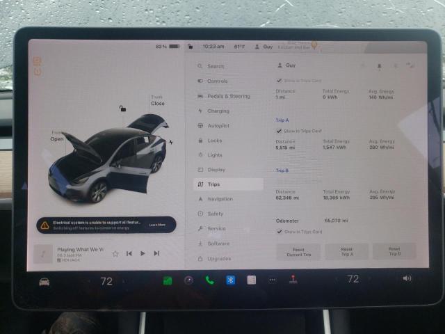 Zdjęcie 9 z aukcji – 2020 TESLA MODEL Y z VIN 5YJYGDEE8LF052413