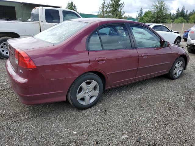 Photo 3 from auction – 2004 HONDA CIVIC EX with VIN 2HGES26704H621435