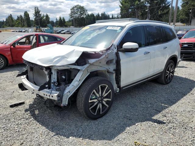 Photo 1 from auction – 2021 HONDA PILOT ELIT with VIN 5FNYF6H06MB062261