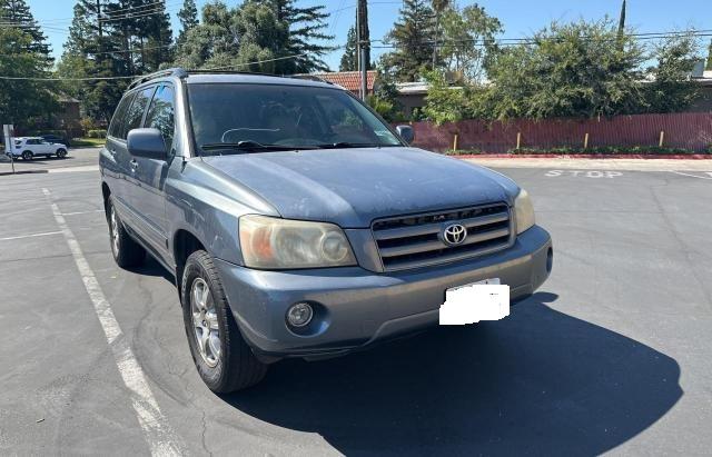 TOYOTA HIGHLANDER 2005 with VIN JTEDP21A650044927 - Photo from auction