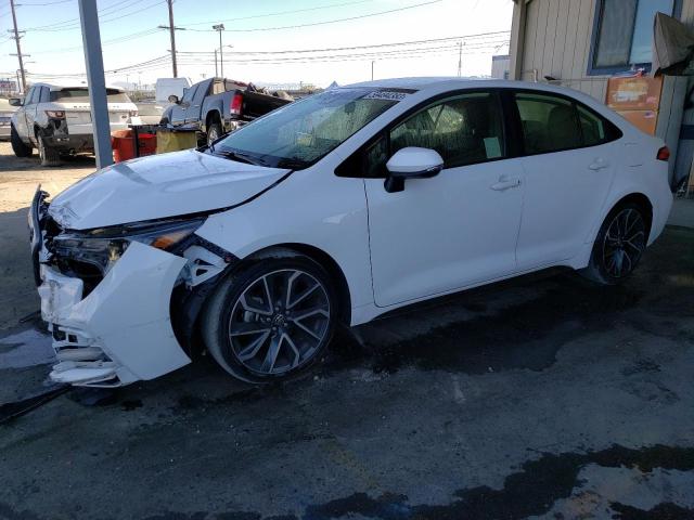 TOYOTA COROLLA SE 2022 with VIN JTDS4MCE2N3504289 - Photo from auction