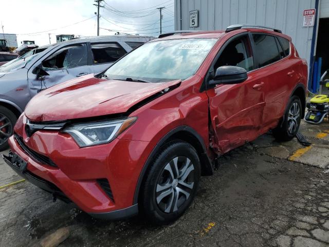 TOYOTA RAV4 LE 2017 with VIN 2T3BFREV1HW595626 - Photo from auction