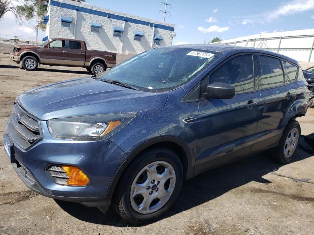 FORD ESCAPE S 2018 with VIN 1FMCU0F78JUA30911 - Photo from auction