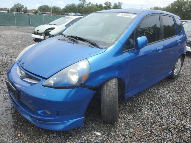 Photo 1 from auction – 2007 HONDA FIT S with VIN JHMGD38647S028359