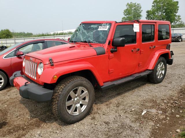JEEP WRANGLER U 2016 with VIN 1C4BJWEG2GL253019 - Photo from auction