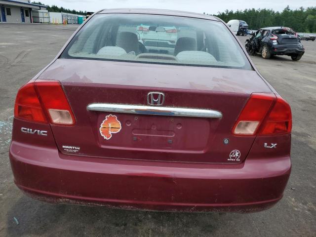 Photo 6 from auction – 2002 HONDA CIVIC LX with VIN 2HGES16692H600730