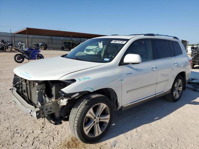 TOYOTA HIGHLANDER 2012 with VIN 5TDYK3EH9CS085192 - Photo from auction