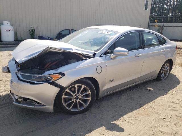 FORD FUSION SE 2017 with VIN 3FA6P0PU5HR148726 - Photo from auction