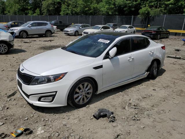 KIA OPTIMA EX 2014 with VIN 5XXGN4A75EG336249 - Photo from auction