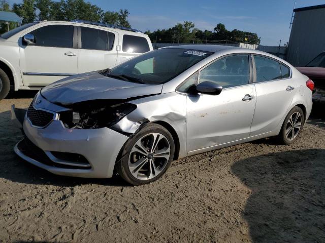 KIA FORTE EX 2015 with VIN KNAFX4A80F5327850 - Photo from auction