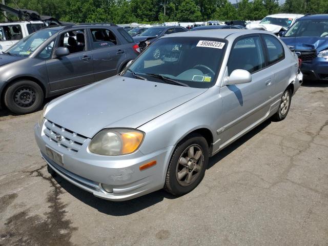 HYUNDAI ACCENT GL 2003 with VIN KMHCG35C83U242668 - Photo from auction