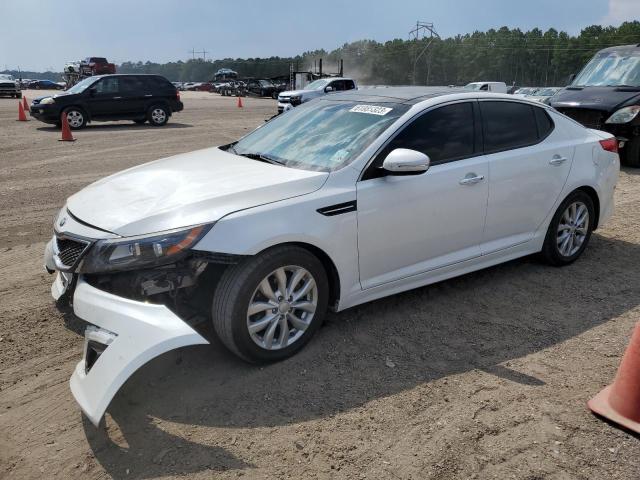 KIA OPTIMA EX 2015 with VIN 5XXGN4A70FG495889 - Photo from auction