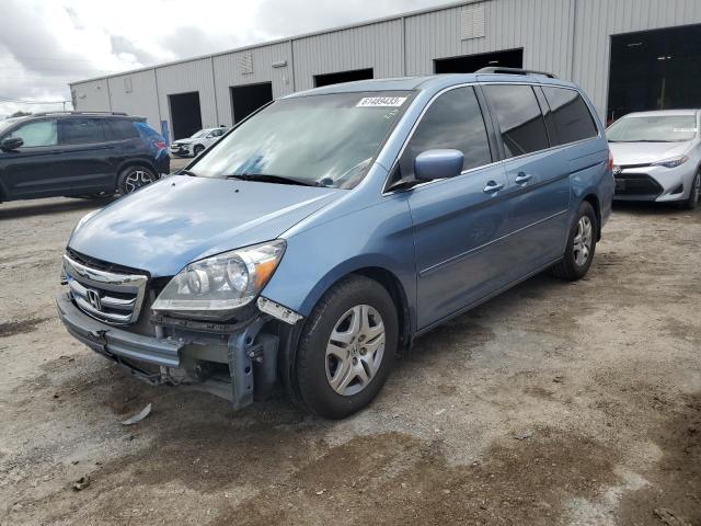 HONDA ODYSSEY EX 2007 with VIN 5FNRL38687B085125 - Photo from auction