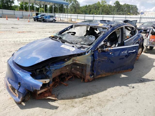 TESLA MODEL 3 2019 with VIN 5YJ3E1EB8KF451292 - Photo from auction