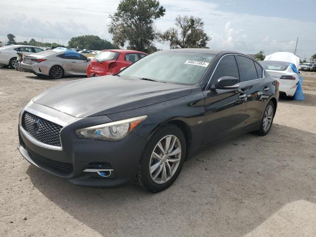INFINITI Q50 BASE 2016 with VIN JN1CV7AR9GM252050 - Photo from auction