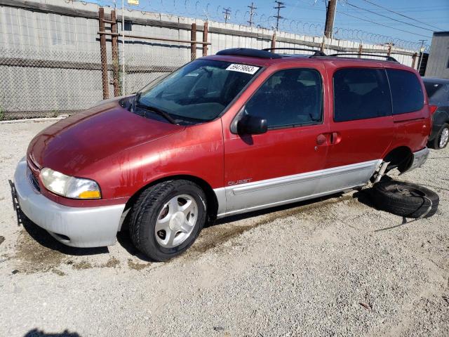 NISSAN QUEST 1999 with VIN 4N2XN11T2XD826136 - Photo from auction
