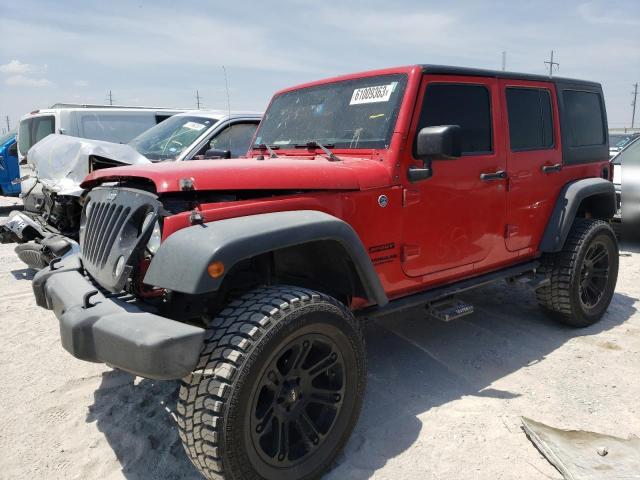 Photo 1 from auction – 2015 JEEP WRANGLER U with VIN 1C4BJWDG7FL676226