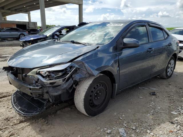 TOYOTA COROLLA L 2015 with VIN 2T1BURHE5FC480035 - Photo from auction