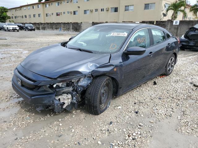 Photo 1 from auction – 2019 HONDA CIVIC LX with VIN 19XFC2F64KE016169
