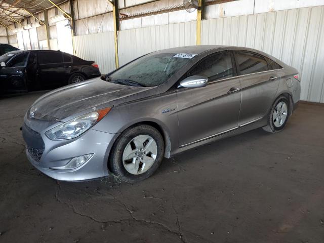 HYUNDAI SONATA HYB 2012 with VIN KMHEC4A47CA046005 - Photo from auction