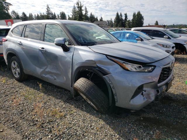 Photo 4 from auction – 2020 TOYOTA HIGHLANDER with VIN 5TDBZRBH6LS011950