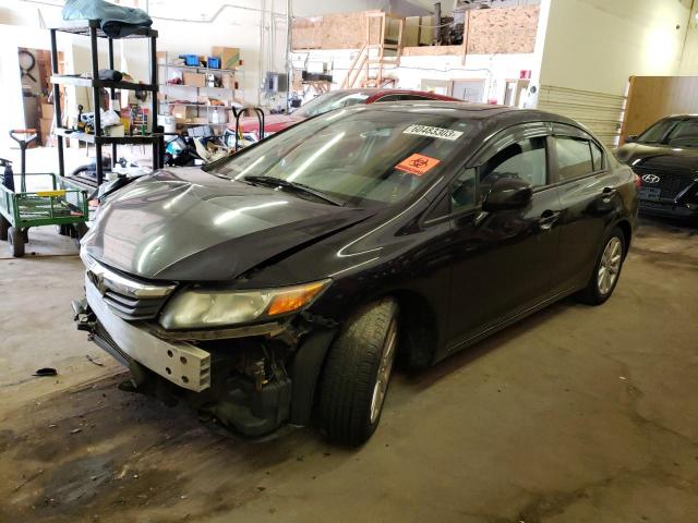 HONDA CIVIC EX 2012 with VIN 19XFB2F84CE101969 - Photo from auction