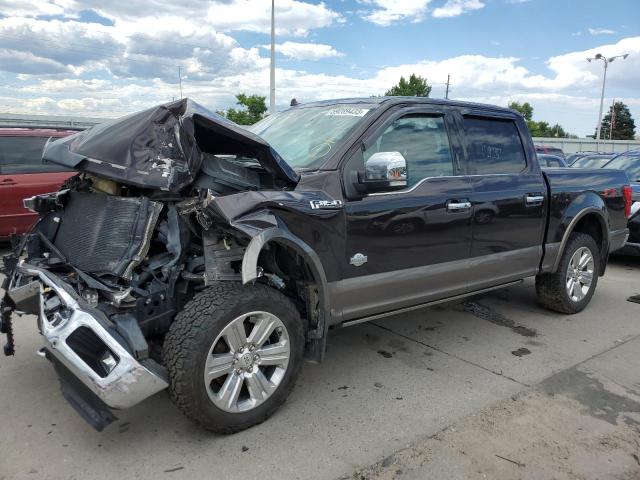 FORD F150 SUPER 2018 with VIN 1FTEW1EG3JFE42348 - Photo from auction
