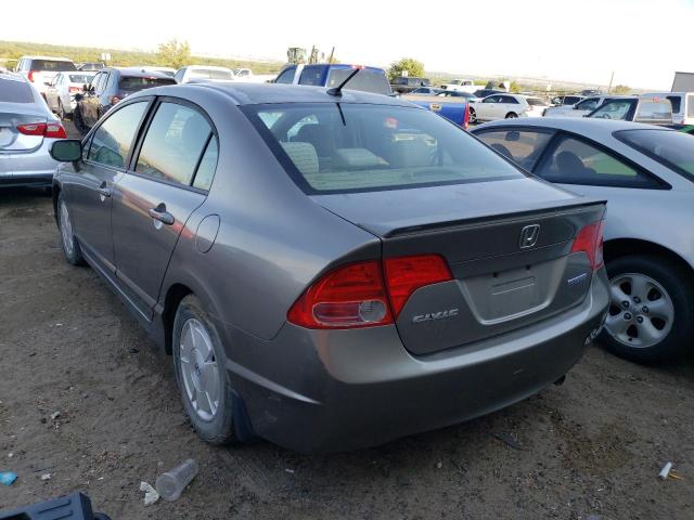 Photo 2 from auction – 2008 HONDA CIVIC HYBR with VIN JHMFA36288S010274