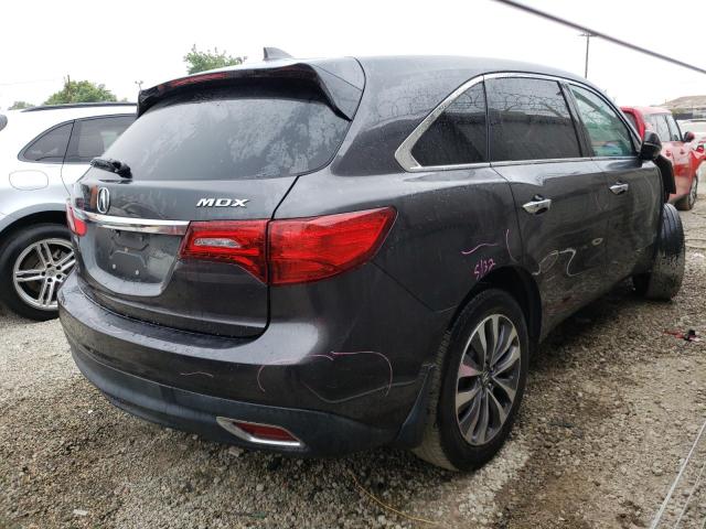 Photo 3 from auction – 2014 ACURA MDX TECHNO with VIN 5FRYD3H44EB017908