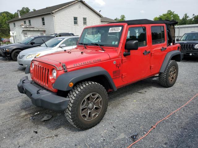 JEEP WRANGLER U 2017 with VIN 1C4BJWFG8HL590715 - Photo from auction