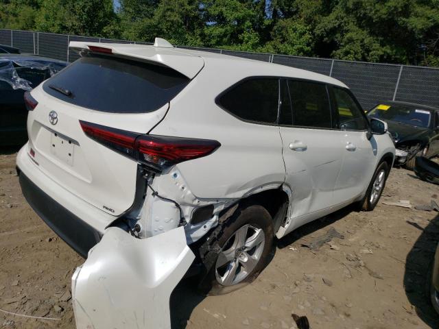 Photo 3 from auction – 2021 TOYOTA HIGHLANDER with VIN 5TDCZRBHXMS103438
