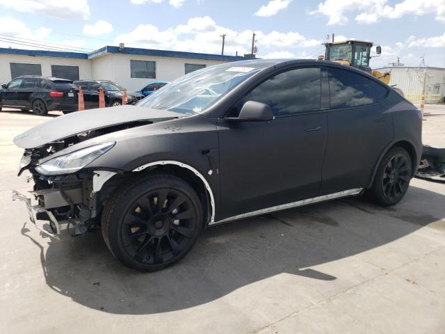 TESLA MODEL Y 2021 with VIN 5YJYGDEE0MF299314 - Photo from auction