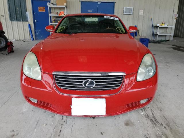 Photo 5 from auction – 2005 LEXUS SC 430 with VIN JTHFN48Y050068575