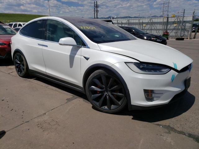 Photo 4 from auction – 2016 TESLA MODEL X with VIN 5YJXCBE47GF030976