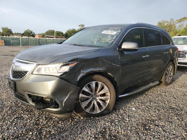 ACURA MDX TECHNO 2015 with VIN 5FRYD4H43FB016210 - Photo from auction