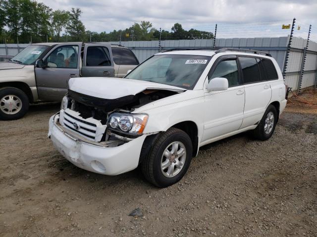 TOYOTA HIGHLANDER 2003 with VIN JTEGF21A430093122 - Photo from auction