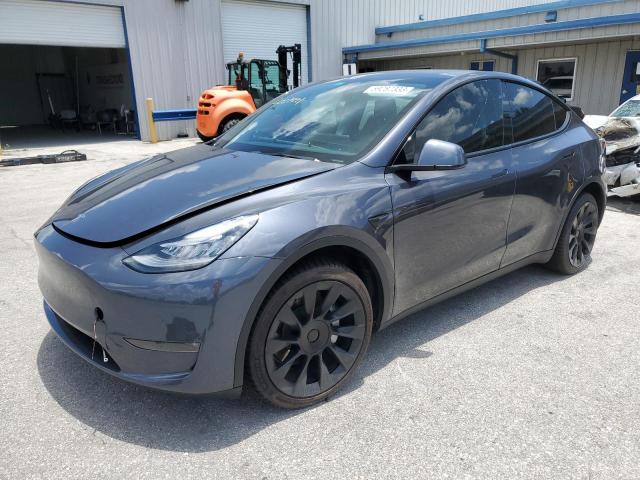 Фото 1 с аукциона – 2021 TESLA MODEL Y с VIN 5YJYGDEE4MF126010