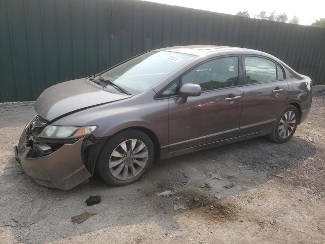 HONDA CIVIC EX 2010 مع رقم تعريف المركبة 19XFA1F87AE050784 - صورة من المزاد
