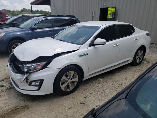 KIA OPTIMA HYB 2016 with VIN KNAGM4AD9G5092604 - Photo from auction
