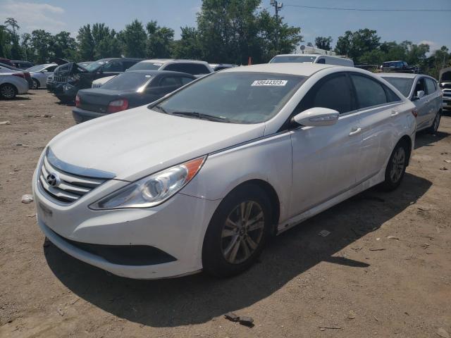 HYUNDAI SONATA GLS 2014 with VIN 5NPEB4AC5EH847963 - Photo from auction