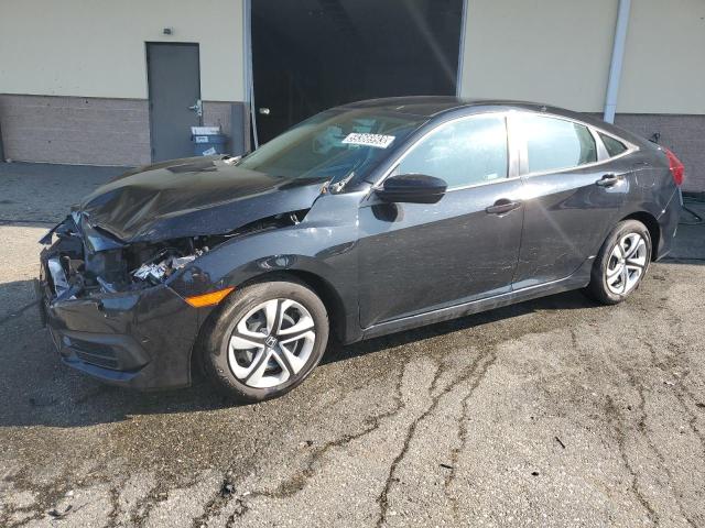 HONDA CIVIC LX 2018 with VIN 19XFC2F50JE207528 - Photo from auction