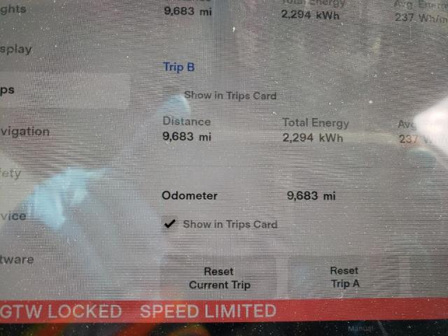 Photo 9 from auction – 2021 TESLA MODEL 3 with VIN 5YJ3E1EB9MF992743