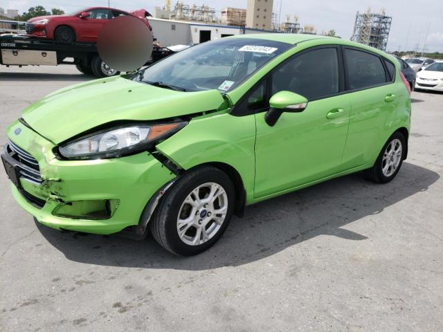 FORD FIESTA SE 2014 with VIN 3FADP4EJ4EM189266 - Photo from auction