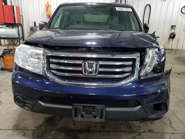 Photo 5 from auction – 2013 HONDA PILOT LX with VIN 5FNYF4H25DB039902