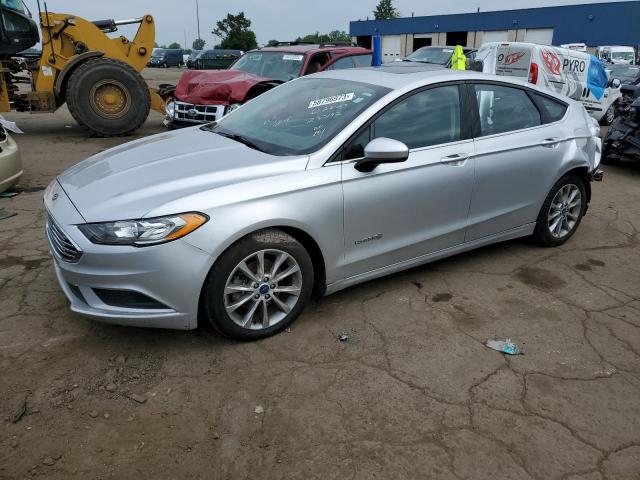 FORD FUSION SE 2017 with VIN 3FA6P0LU6HR233192 - Photo from auction