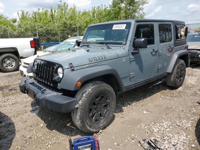 JEEP WRANGLER U 2014 with VIN 1C4BJWDG5EL327306 - Photo from auction