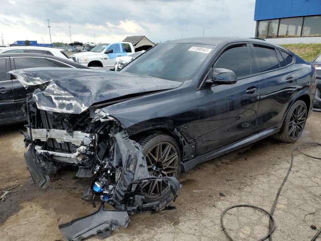 BMW X6 M 2021 with VIN 5YMCY0C05M9F01317 - Photo from auction