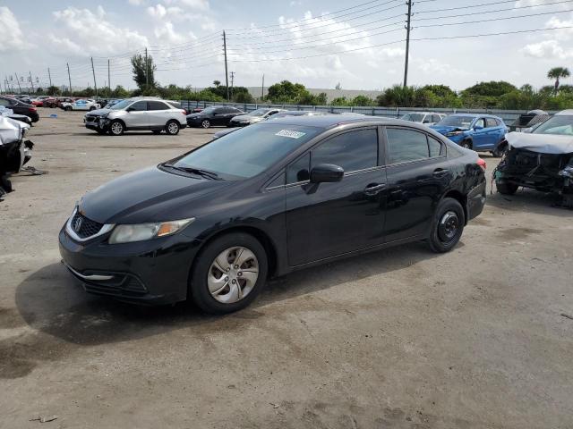 Photo 1 from auction – 2015 HONDA CIVIC LX with VIN 19XFB2F5XFE074240